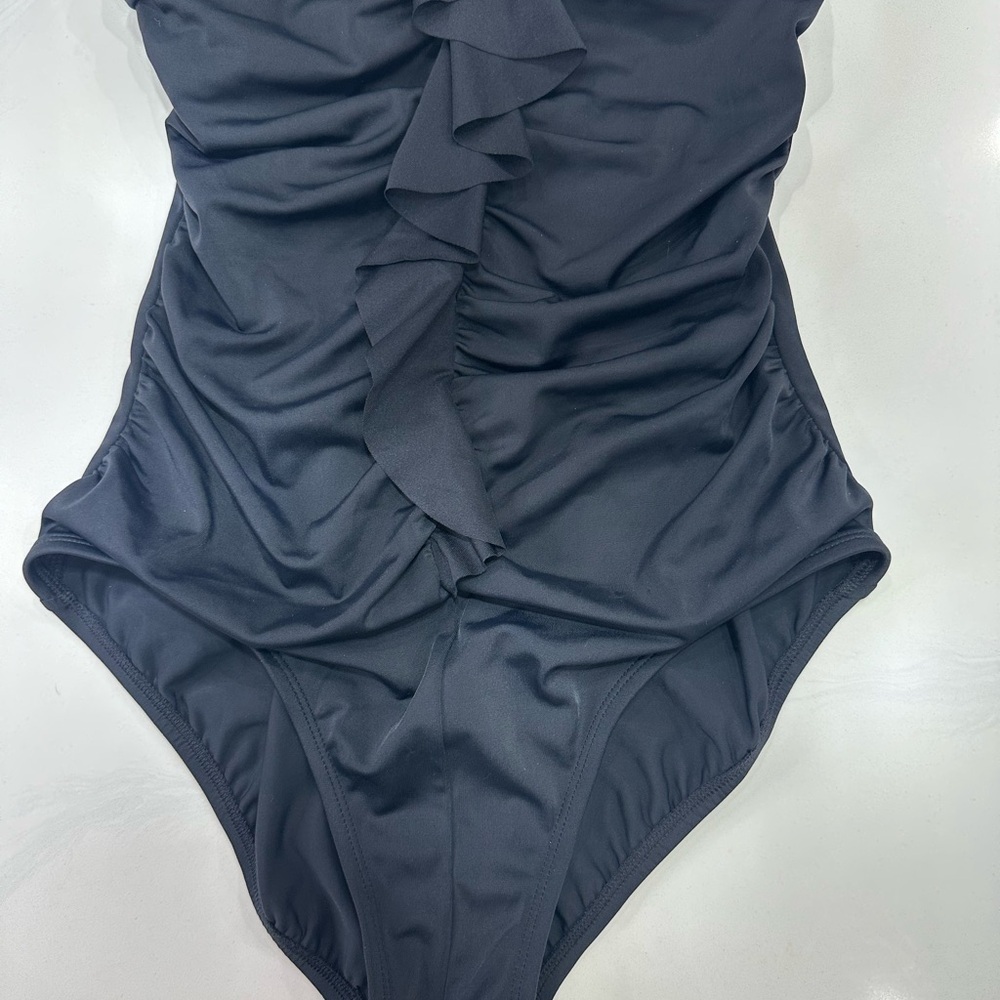 Jantzen Black One Piece Swimsuit - Picture 2 of 5